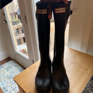 Hunter Classic Black Tall Boots